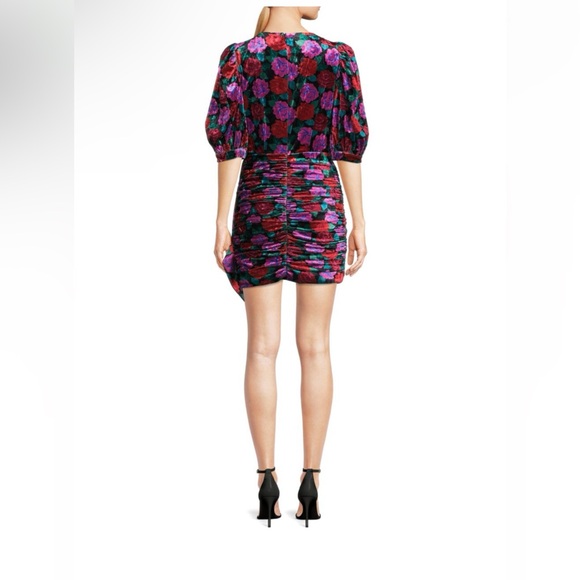 Monica Floral Velvet Ronny Kobo dress - Picture 3 of 4